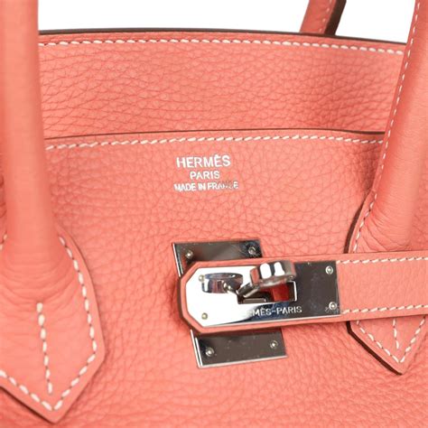 hermes birkin crevette|Hermes Birkin 35 Crevette in Clemence Leather with .